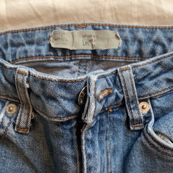 Top Shop - Dree Crop Denim - worn a few times - Picture 9 of 10